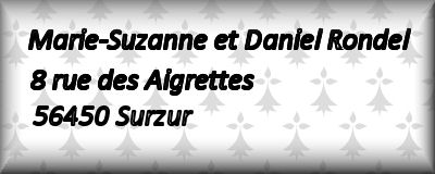 Adresse postale du Clos du Roaliguen